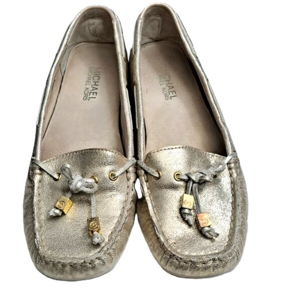 Authentic Michael Kors Genuine Leather Loafer Regular Fit - Picture 2 of 5